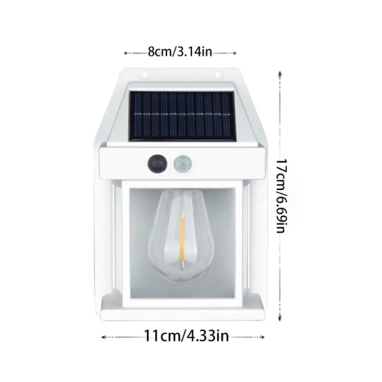 BK-888 Mini Waterproof Solar Interaction Wall Lamp With Motion Sensor ...