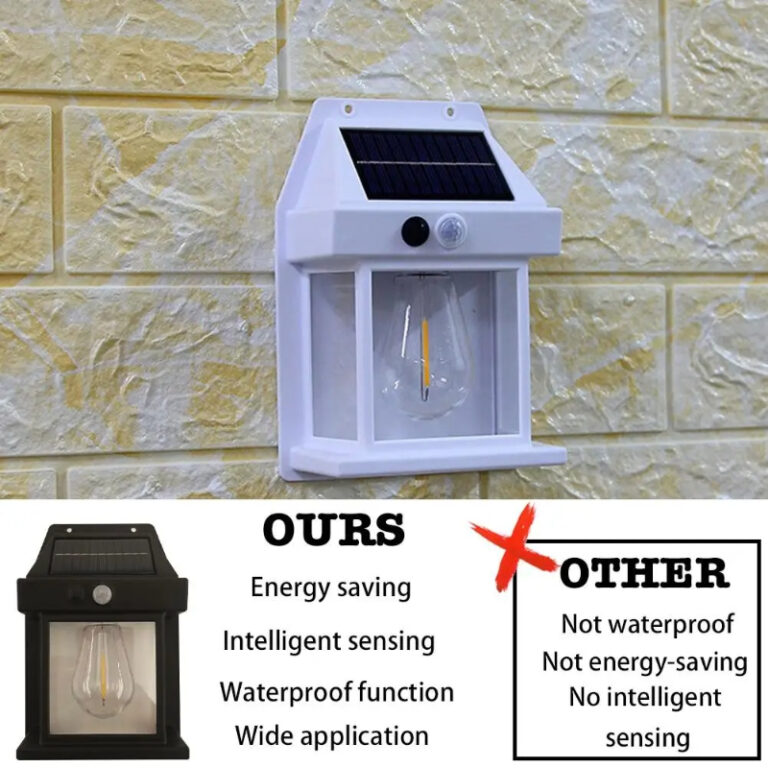 BK-888 Mini Waterproof Solar Interaction Wall Lamp With Motion Sensor ...