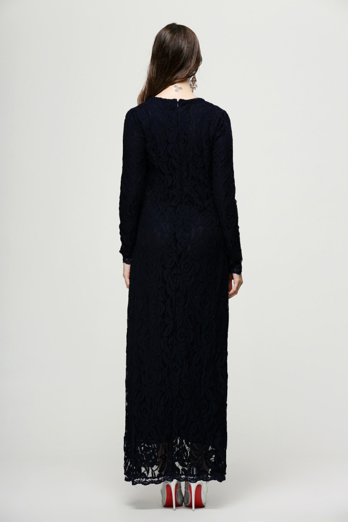 Europe-New-Hot-Fashion-Muslim-Lace-Dress-O-Neck-Women-Long-Sleeve-Ankle-Length-E-descriptionImage7