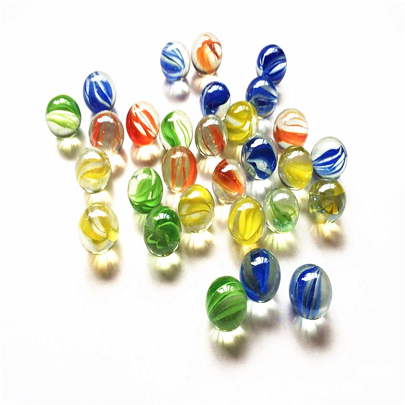 200 PCS Of Glass Balls 12mm Kids Playing Games Pots And Aquarium ...