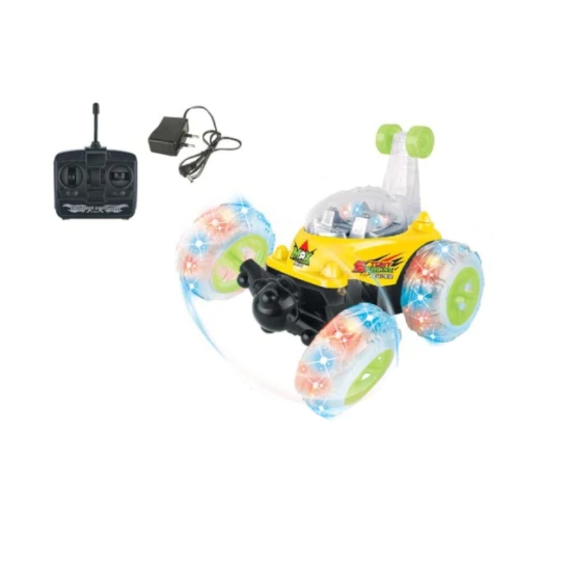 Cyclonic Extreme 360 Degree Tumbling & Spinning Action RC Vehicle Toy ...