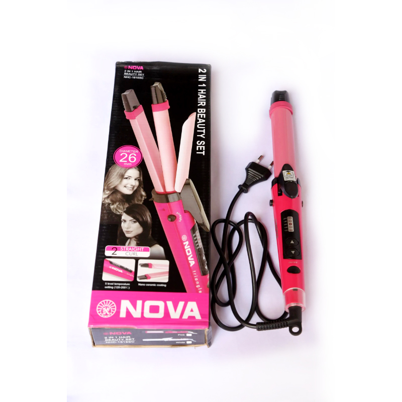 NHC 1818SC Nova 2 In 1 Multi Functional Hair Beauty Set