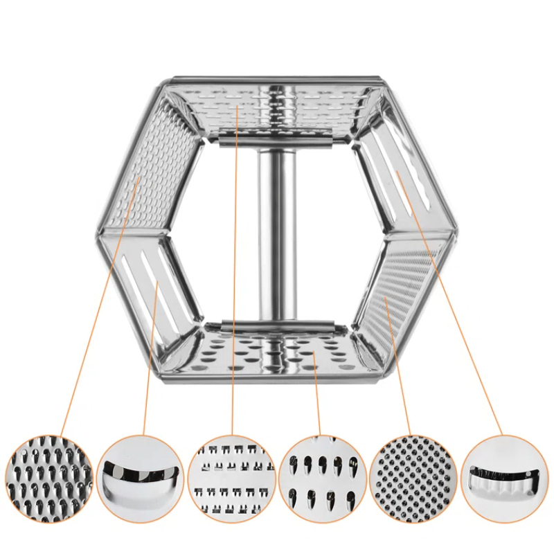 dropship multifunction stainless steel cheese grater