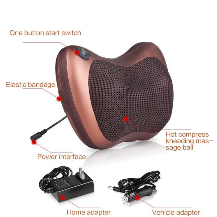 Multi-Function Electric Cervical Body Massage Pillow with Deep-Kneading  Heated Massage Nodes - Dropshipper & Wholesaler in Pakistan with Largest  Inventory & Products Range - Biggest Platform for Resellers