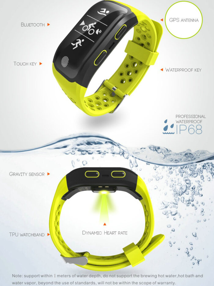 S908 gps cheap fitness smartwatch