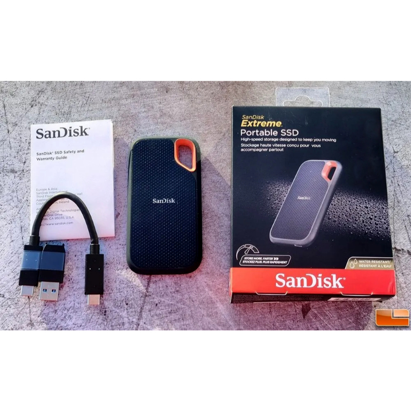 Sandisk Extreme Portable SSD V2 2 To, résistant et performant